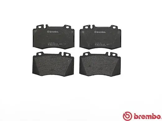P50053 Brembo Колодки передние