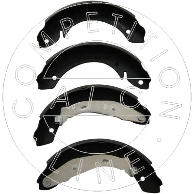 Задние барабанные колодки 0449587203 Daihatsu