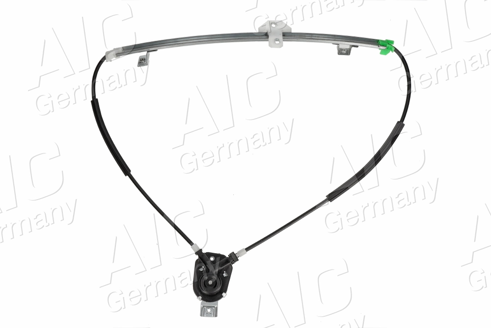 Mecanismo de acionamento de vidro da porta dianteira esquerda Volkswagen Golf 1 17