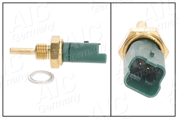 Sensor de temperatura do fluido de esfriamento Fiat Punto 199