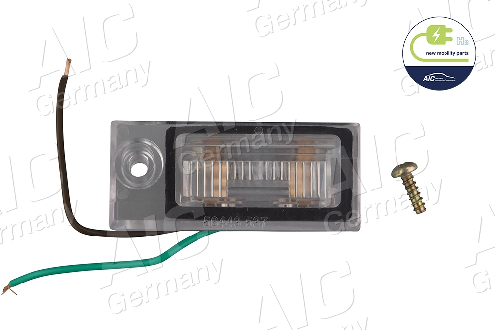 Фонарь освещения номера на Audi A6 C5 4B2, 4B4