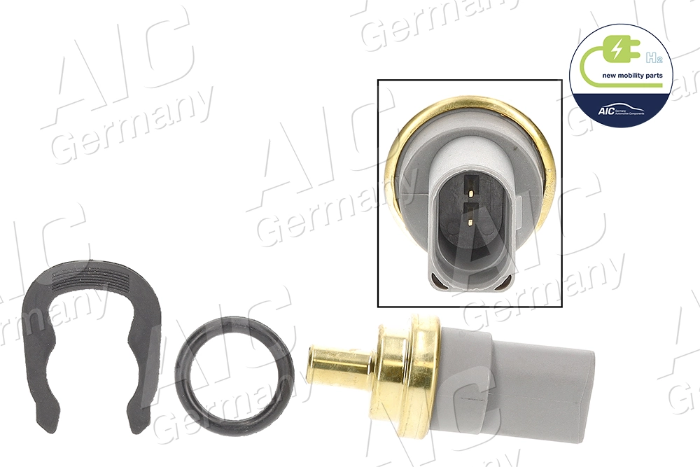 Sensor de temperatura do fluido de esfriamento Volkswagen Touran 2 1T3