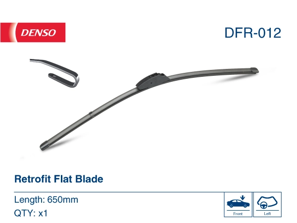 DFR012 Denso Щетка-дворник лобового стекла, водительская