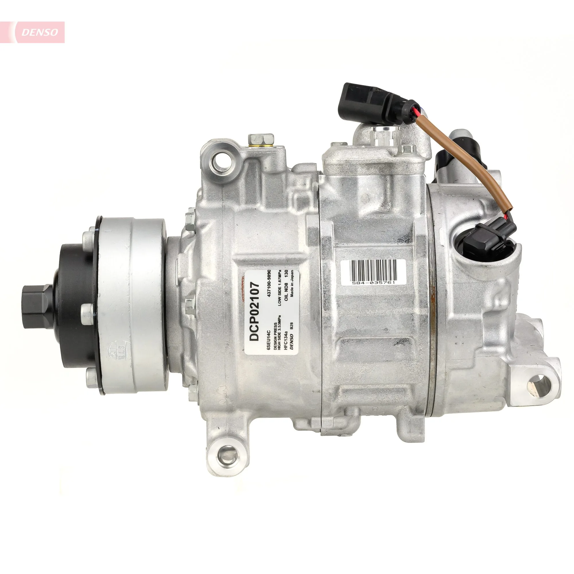 DCP02107 Denso Компрессор хладагента