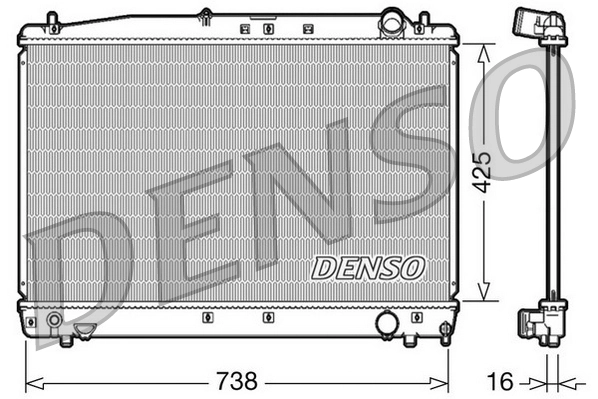 Купить 701349 VALEO Радиатор водяной