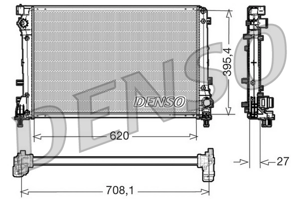 51934451 Fiat/Alfa/Lancia Радиатор основной