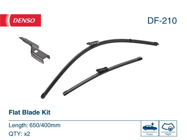 DF210 Denso Щетка-дворник лобового стекла, водительская