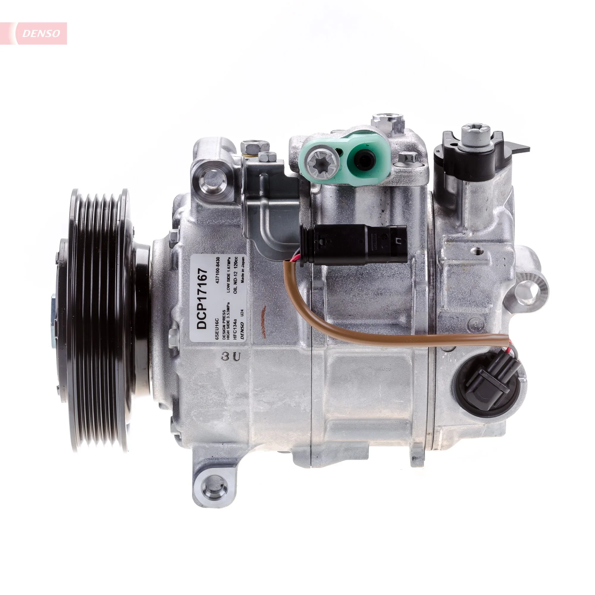 DCP17167 Denso Компрессор хладагента