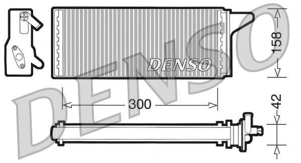 Радиатор печки (отопителя) Glyser 136096 цена, от 25.73 USD