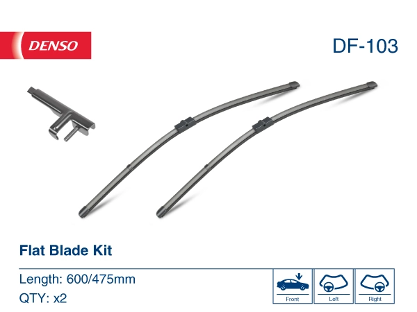 Дворники Denso DF103 цена, от 27.79 USD