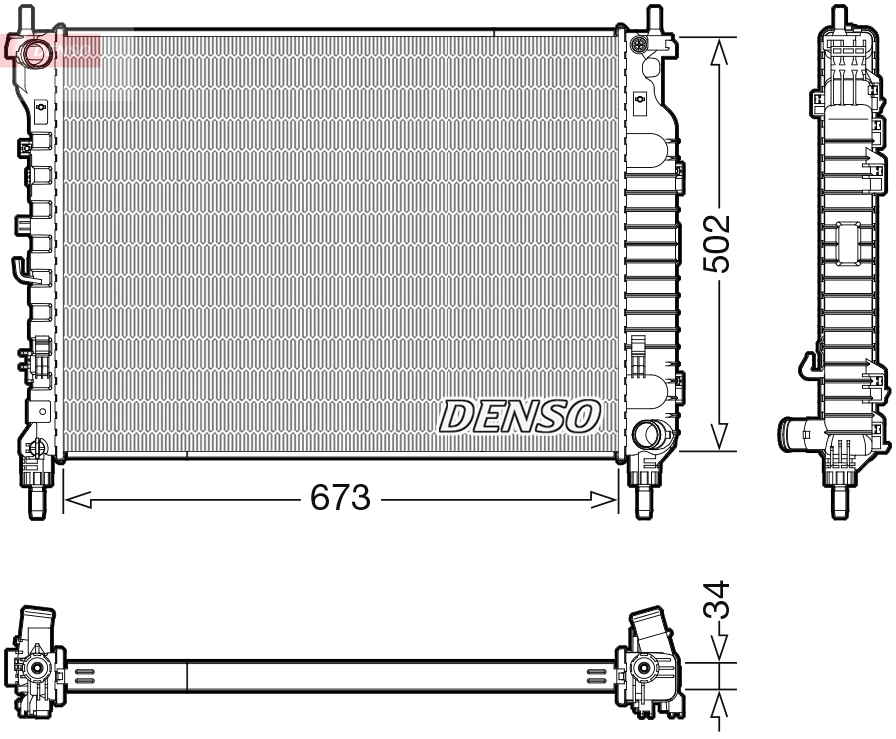Радиатор охлаждения Koyorad PL313373