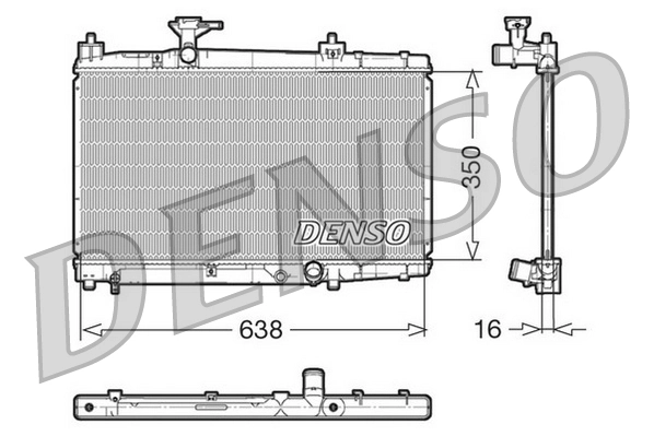 Радиатор 8103085K Polcar