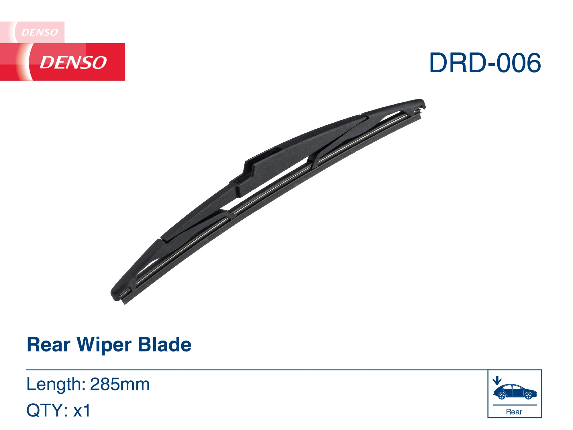DRD006 Denso Щетка заднего стеклоочистителя