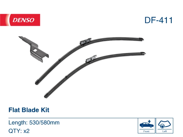 DF411 Denso Щетки лобового стекла