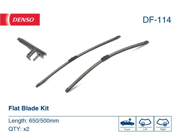 Дворники Denso DF114 цена, от 28.32 USD
