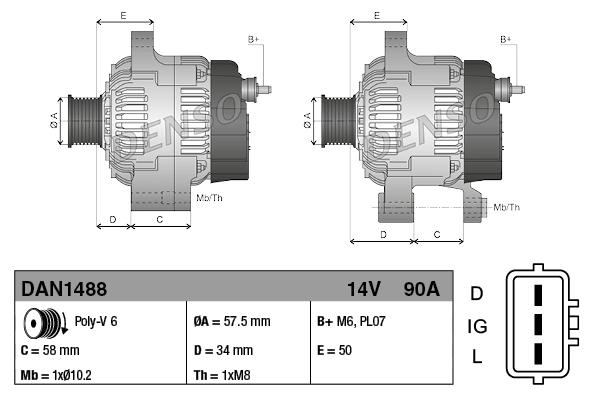 DAN1488 Denso