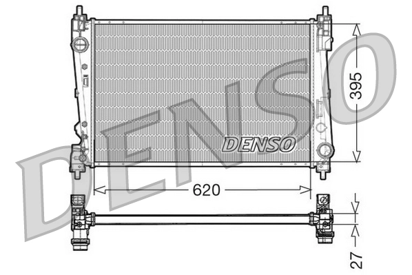 Купить 51840477 Fiat/Alfa/Lancia Радиатор водяной