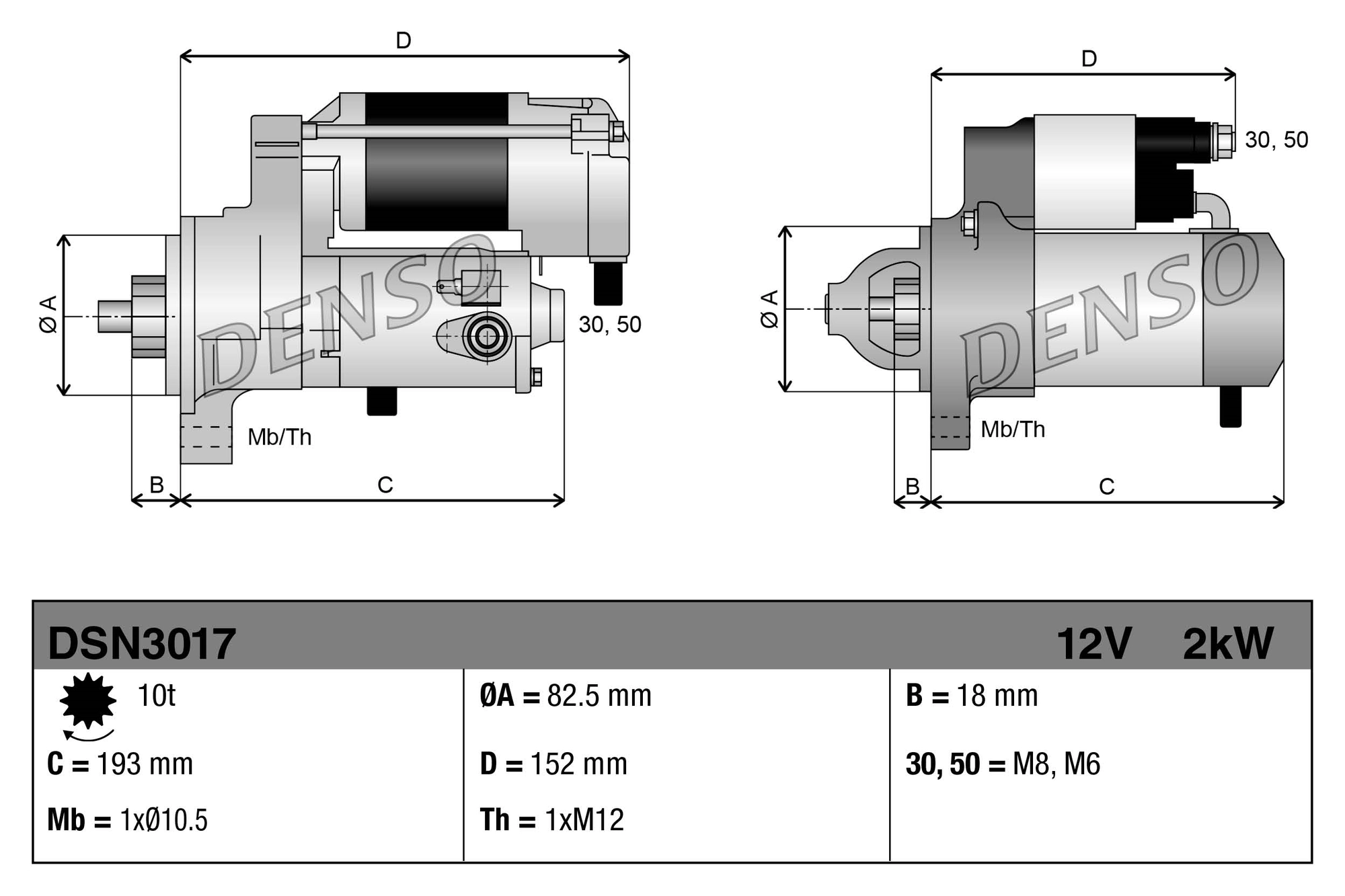 DSN3017 Denso