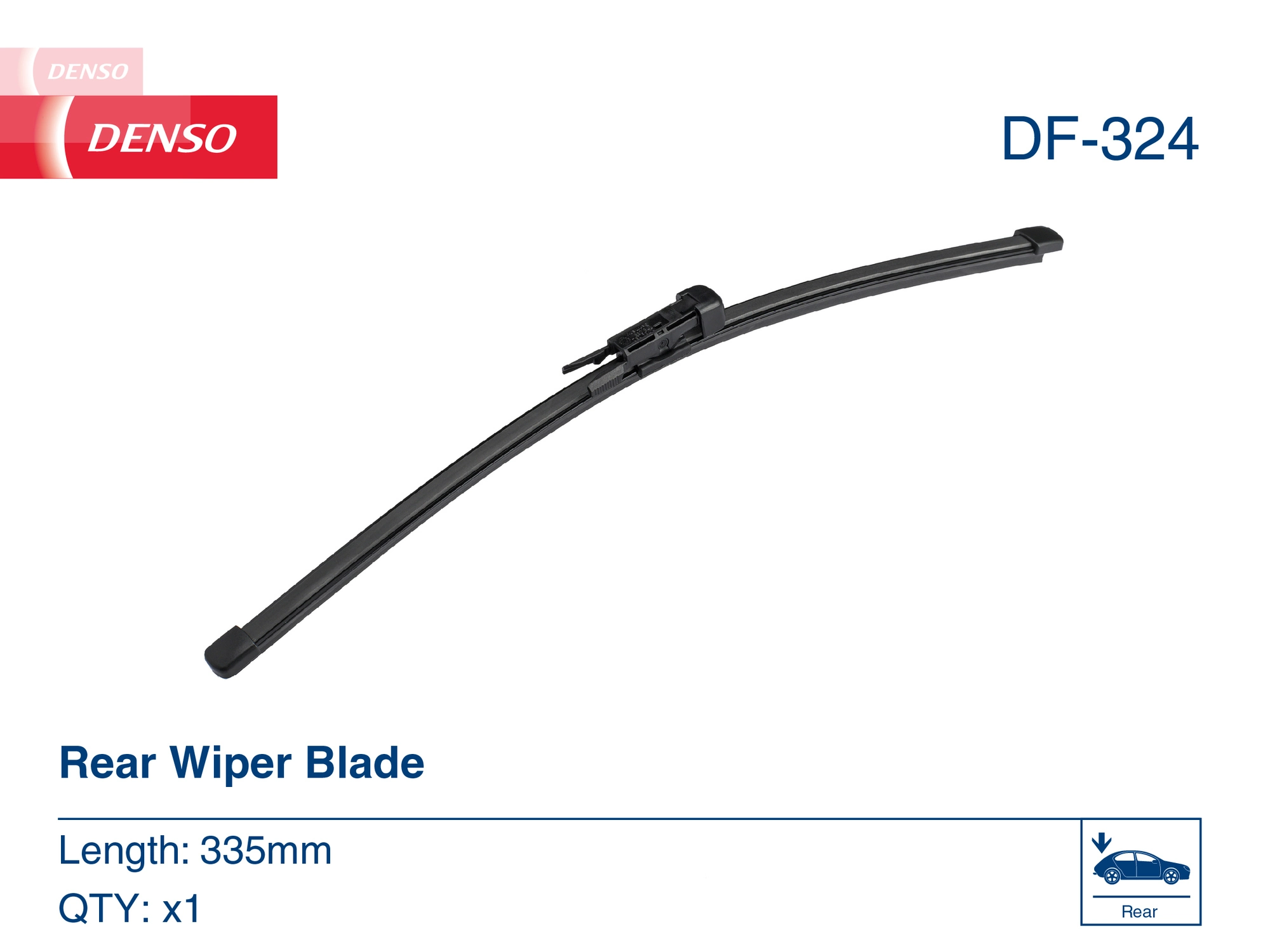 DF324 Denso Щетка заднего стеклоочистителя