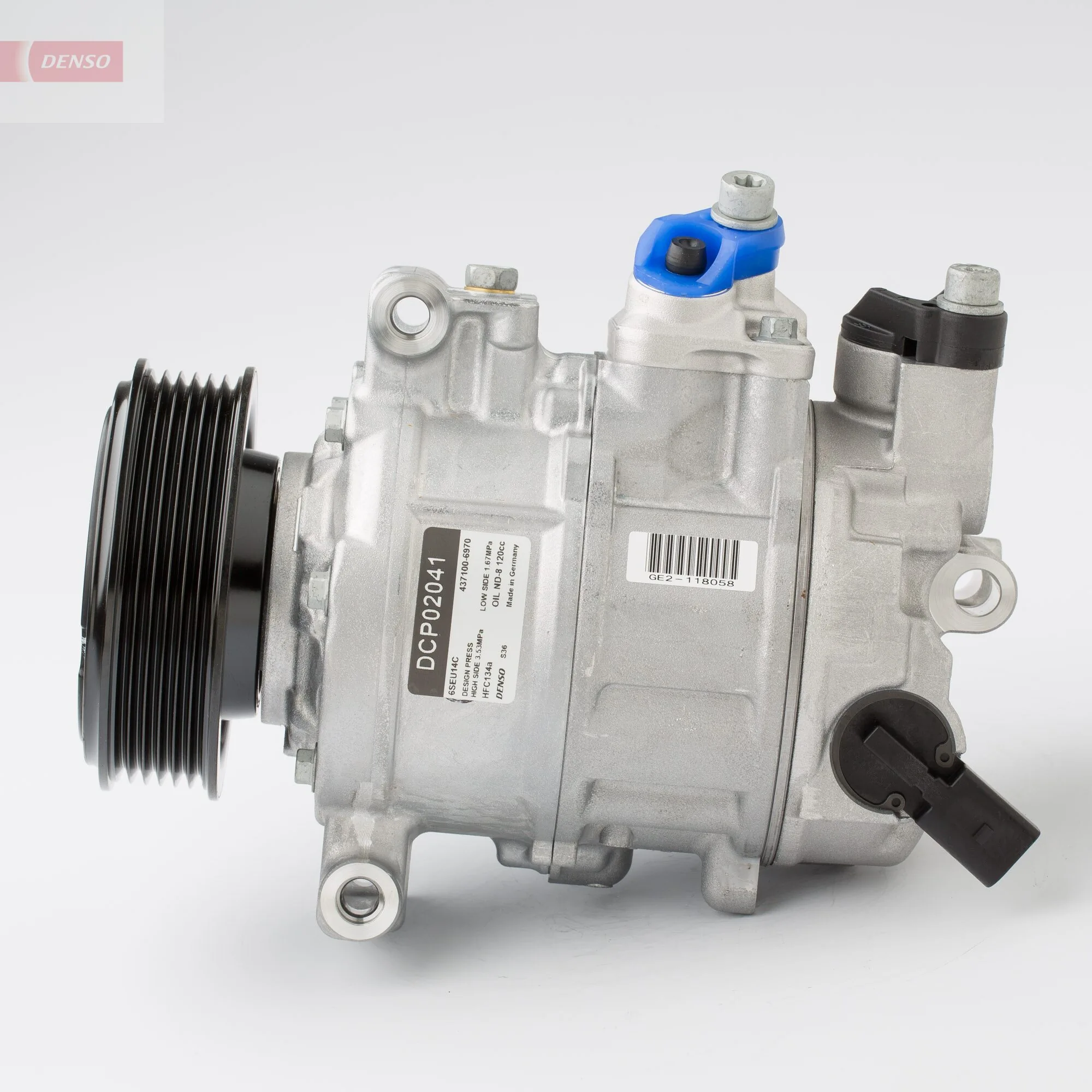 Компрессор системы кондиционирования Denso DCP02041 цена, от 302.12 USD