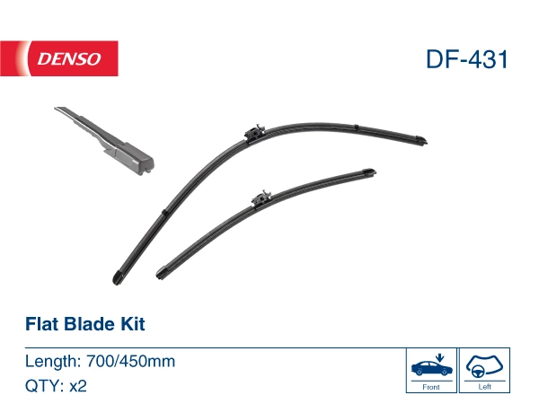 DF431 Denso Щетки лобового стекла