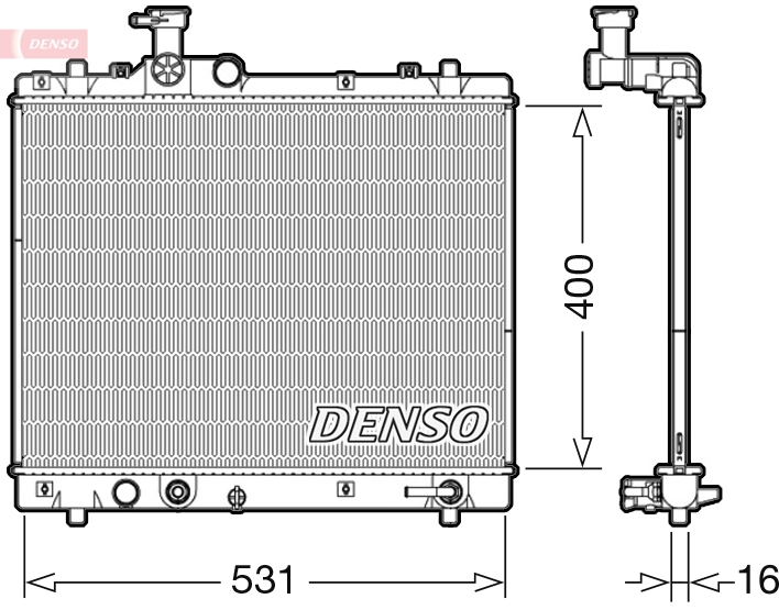 7415084 Polcar Радиатор основной