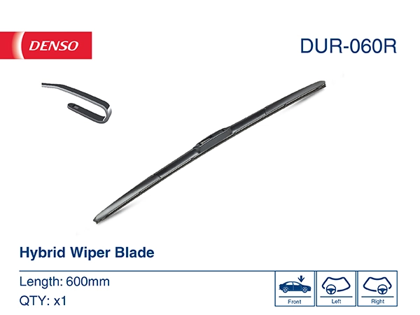 DUR060R Denso Щетка-дворник лобового стекла, водительская
