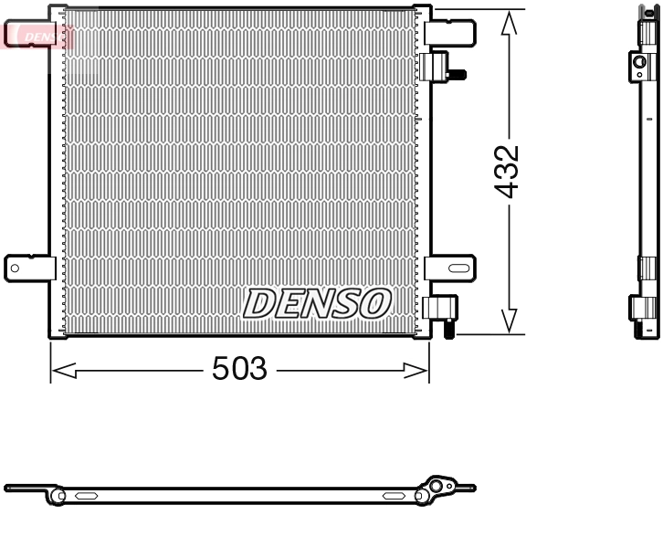 Купить NRF350505 NRF Радиатор системы охлаждения кондиционера