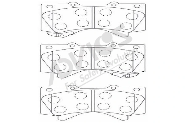 Колодки Advics A1N156 цена, от 40.77 USD