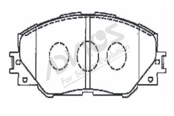 Колодки Advics A1N129 цена, от 16.77 USD