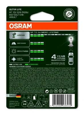 64210ULT01B Osram Лампочка дальнего света