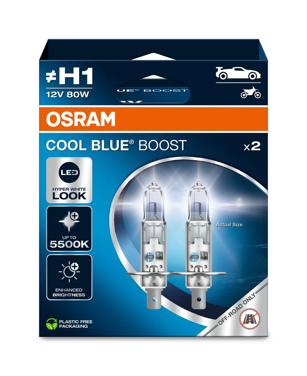 62150CBB2HB Osram Лампочка дальнего света
