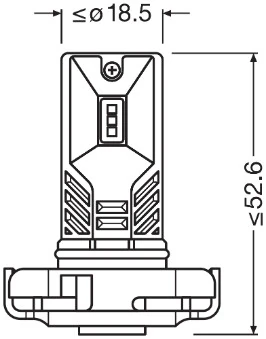 2604CW Osram 