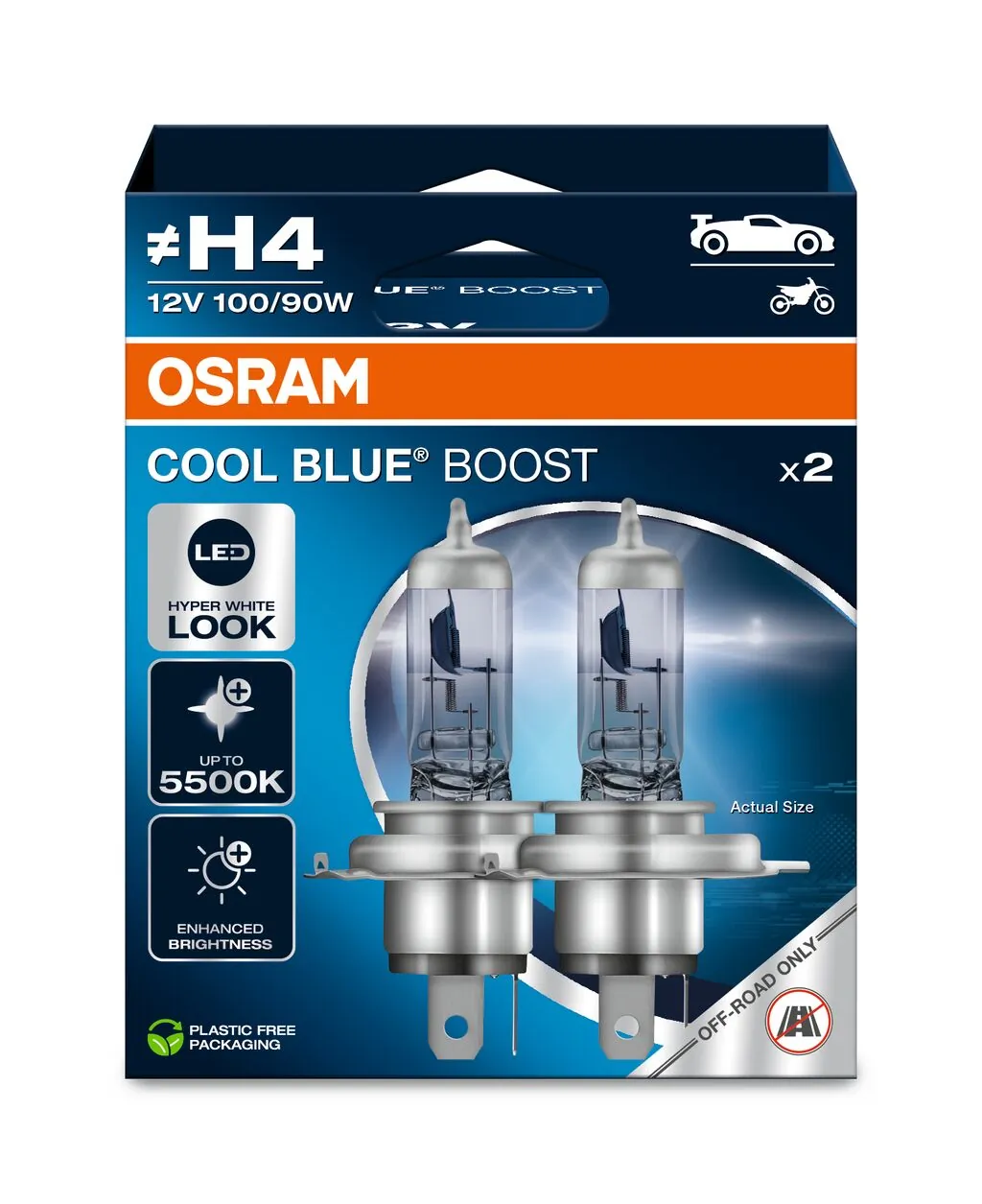 62193CBB2HB Osram Лампочка дальнего света
