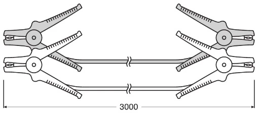 OSC101 Osram Провода пусковые
