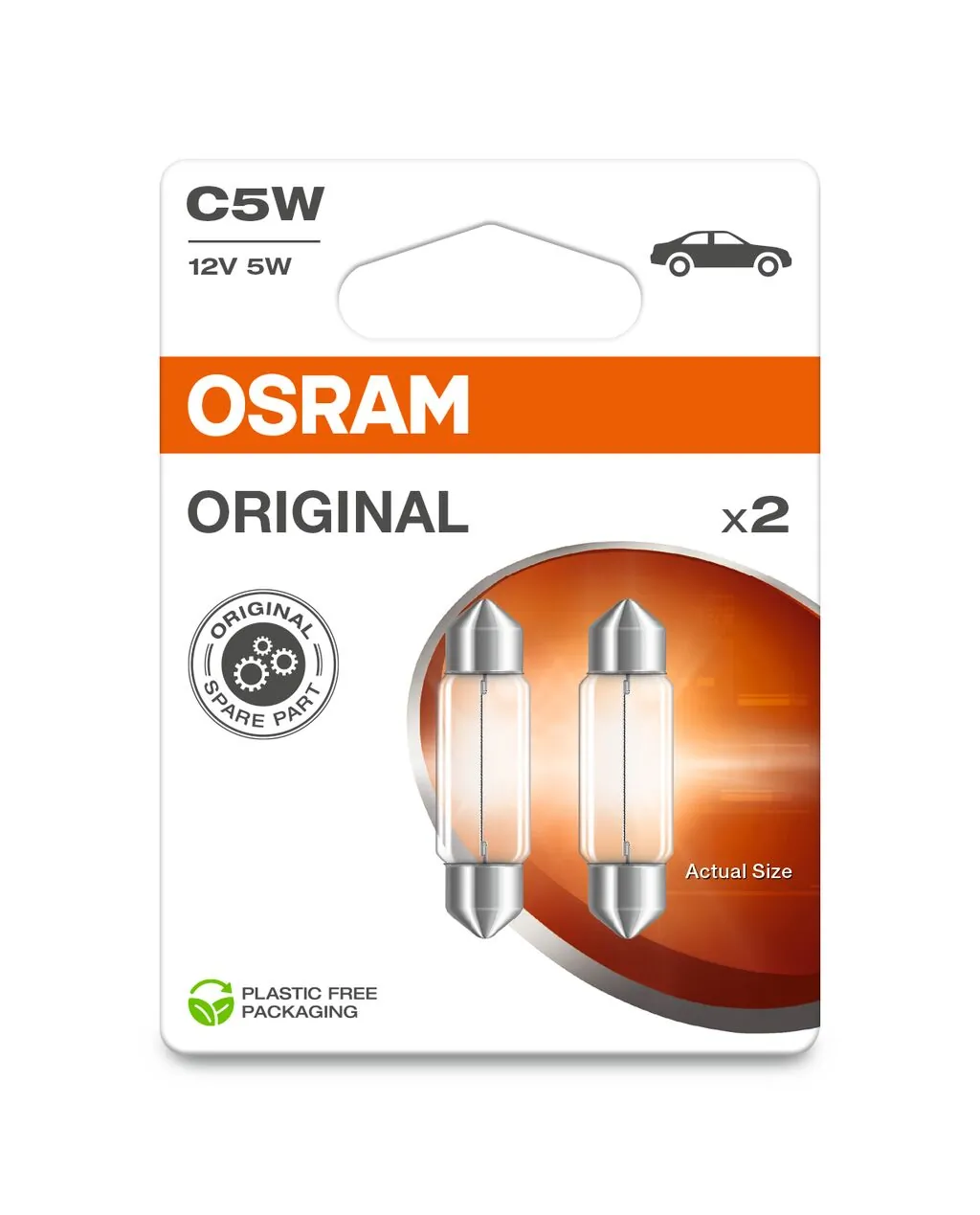 64182BL Osram Лампочка плафона освещения салона/кабины