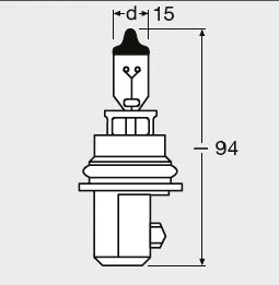 Лампочка ближнего света Osram 9004 цена, от 2.45 USD