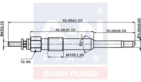 Купить Свечи накала Рено Клио SYMBOL LB0, LB1, LB2