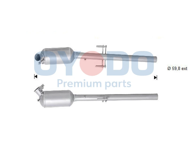 DPF-фильтр Mercedes A6394901092