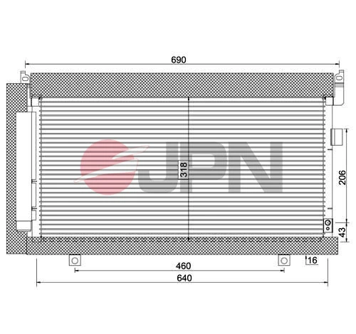 Конденсатор кондиционера Glyser 355104 цена, от 84.31 USD
