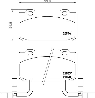 Купить 795357 Fiat/Alfa/Lancia Колодки тормозные