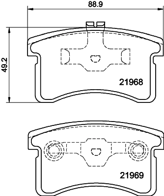 L0107 PSP Колодки передние