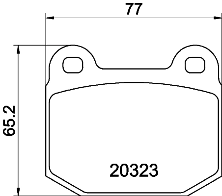 Купить 0986563232 Bosch Колодки тормозные