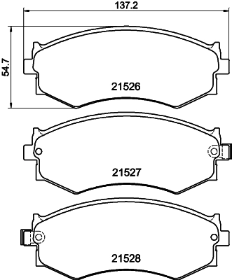 Колодки Toko cars CJ1142MK цена, от 15.24 USD