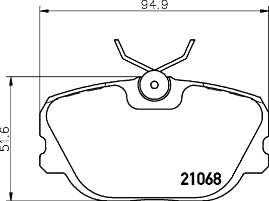 Тормозные колодки BRP LP455