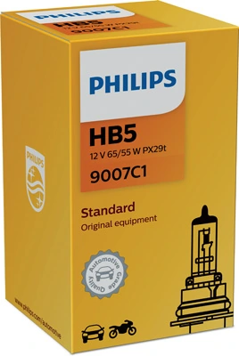 9007C1 Philips Лампочка дальнего света