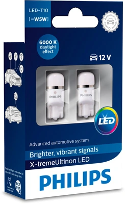 127996000KX2 PHILIPS Lámpara, luz interior/cabina original y equivalente