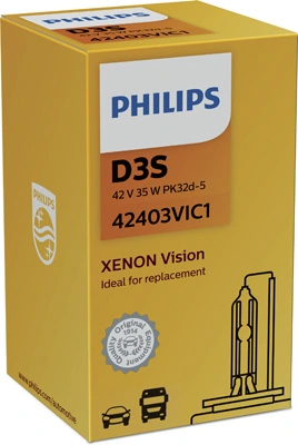 42403VIC1 PHILIPS Bombilla De Xenon original y equivalente
