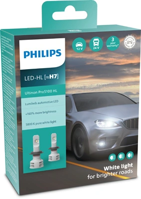 Лампочки фар, комплект на авто 11972U51X2 Philips