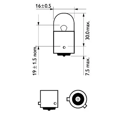 Лампочка PHILIPS 12093NACP